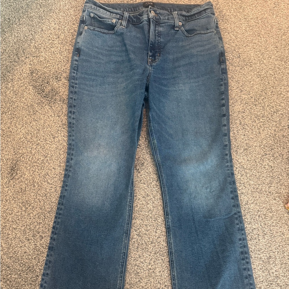 J. Crew cropped flare jeans